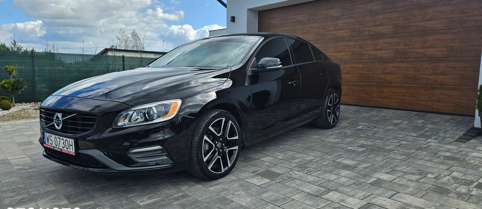 Volvo S60 cena 61500 przebieg: 144700, rok produkcji 2017 z Siedlce małe 137